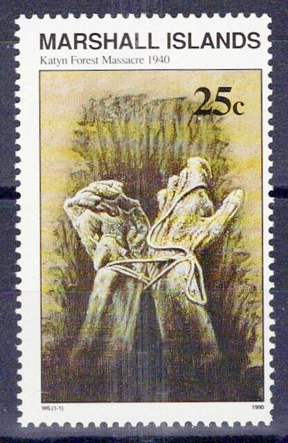 Marshall Islands 248 MNH WWII Katyn Forest Massacre  ZAYIX 0124S0017M