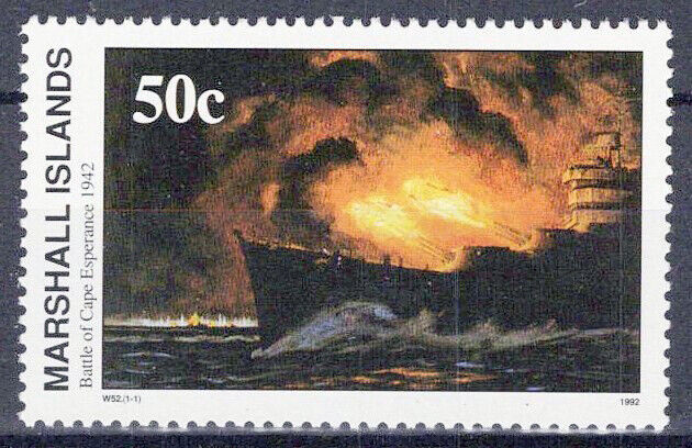 Marshall Islands 325 MNH WWII Battle of Cape Esperance, Ships ZAYIX 0124S0068M