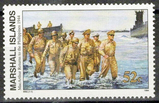 Marshall Islands 496 MNH WWII MacArthur Returns to Philippines